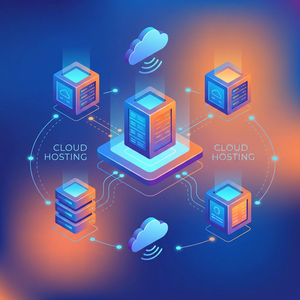 Hosting Illustration